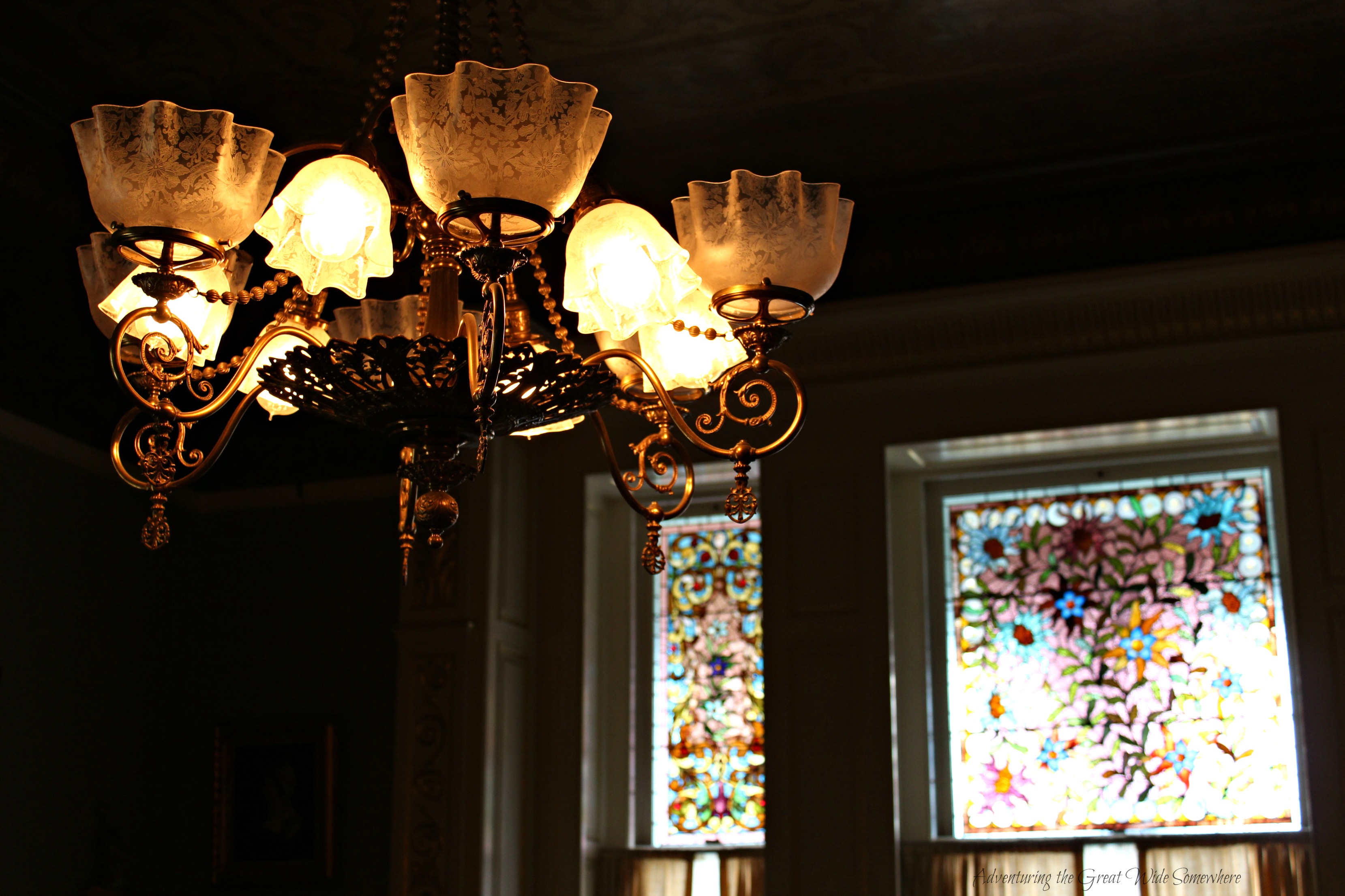 Pretty Little Details in the Dunsmuirs Sitting Room, Craigdarroch Castle